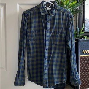 Uniqlo - Flannel navy/green